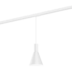 1-phase pendant luminaire ODREY ON TRACK 1.4 incl. 1-phase adapter GU10 IP20, white matt