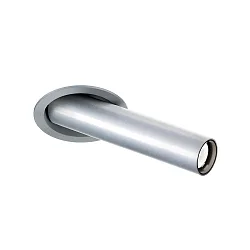 Proyector empotrado MATCH SNEAK 1.0 giratorio IP20, aluminio cepillado
