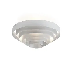 Luminaria de techo J.J.W. 03 E27 IP20, plata regulable