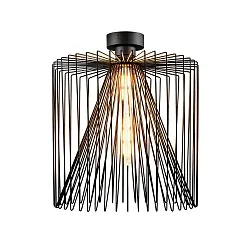 ceiling luminaire WIRO 3.8 WIRO CEILING SURF E27 IP20, black 