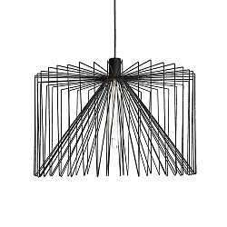pendant luminaire WIRO 6.1 WIRO CEILING SUSP E27 IP20, black 