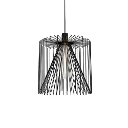 pendant luminaire WIRO 3.8 WIRO CEILING SUSP E27 IP20, black 