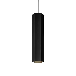Luminaria colgante HEXO MULTI 3.0 sin roseta IP20, negro regulable