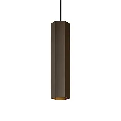 Luminaria colgante HEXO MULTI 3.0 sin roseta IP20, color bronce regulable