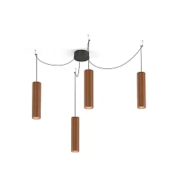 Luminaria colgante RAY 3.0 - PAR16 cilíndrico, lang, con cable abierto GU10 IP20