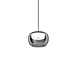 Luminaria colgante WETRO 1.0 de 1 llama Dim-To-Warm IP20, negro regulable