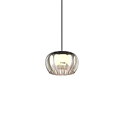 Luminaria colgante WETRO 1.0 de 1 llama Dim-To-Warm IP20, color humo regulable