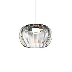 Luminaria colgante WETRO 3.0 de 1 llama, Dim-To-Warm IP20, color humo regulable