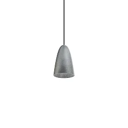 Luminaria colgante COZY CONE 1.0 IP20, aluminio pulido