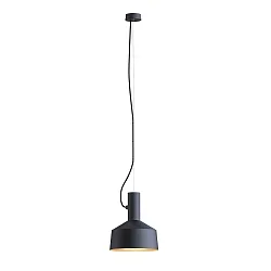 Luminaria colgante ROOMOR CABLE 1.2 - E27 - 250CM E27 IP20, dorado, negro intenso regulable