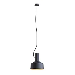 Luminaria colgante ROOMOR CABLE 1.2 - PAR16 - 600CM GU10 IP20, gris, negro intenso regulable