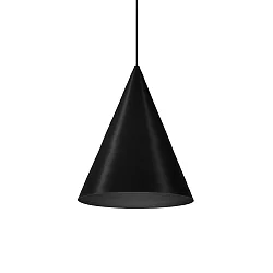 Luminaria colgante DINOR 1.0 Dim-To-Warm IP20, negro regulable