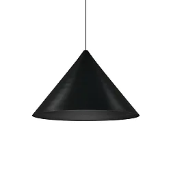 Luminaria colgante DINOR 2.0 Dim-To-Warm IP20, negro regulable