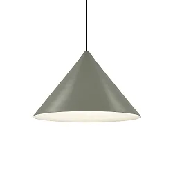 Luminaria colgante DINOR 2.0 Dim-To-Warm IP20, verde, gris, blanco regulable