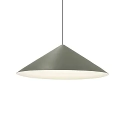 Luminaria colgante DINOR 3.0 Dim-To-Warm IP20, verde, gris, blanco regulable