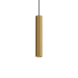 Luminaria colgante HEXO SUSPENDED MINI 3.0 GU10 IP20, champán