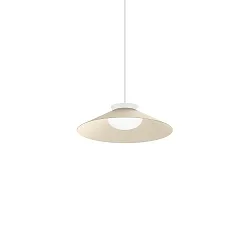 pendant luminaire CLEA 1.0 - Ø 35CM round, direct / indirect IP20, silk grey dimmable