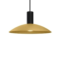 pendant luminaire ODREY CEILING SUSP 1.8 PAR16 GU10 IP20, gold, black matt 