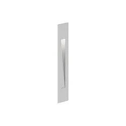 wall recessed luminaire STRIPE WALL REC 2.2 IP20, brushed aluminium 