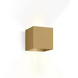 wall luminaire BOX WALL SURF 1.0 QT14 G9 IP20, champagner dimmable