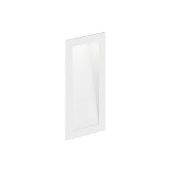 Luminaria de pared empotrable THEMIS WALL REC 1.7 IP20, blanco mate regulable