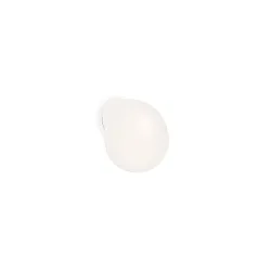 Luminaria de espejo DRO 1.0 - 11.7CM G9 IP44, blanco opalino, blanco mate regulable