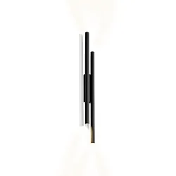 wall luminaire MATCH WALL SURF 4.0 IP20, black matt dimmable