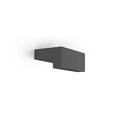 Luminaria de pared para exteriores PALOS OUTDOOR WALL SURF 1.0 IP65, antracita regulable