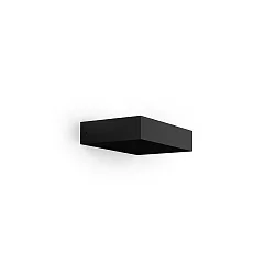 Luminaria de pared para exteriores PALOS OUTDOOR WALL SURF 3.0 IP65, negro mate regulable