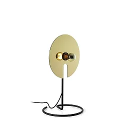 Luminaria de mesa MIRRO TABLE 1.0 pequeño, con atenuador de cable E27 IP20, dorado regulable
