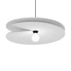 Luminaria colgante SPIRRA SOFT 2.0 E27 IP20, gris mármol