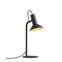 Luminaria de mesa ROOMOR TABLE 1.1 - PAR16 / SHADE 1.0 con interruptor, con enchufe, ajustable GU10 IP20, dorado, negro intenso 