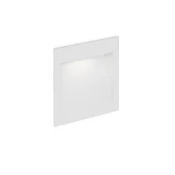 Luminaria empotrable para exteriores ORIS OUTDOOR WALL REC 1.3 abajo, corriente constante, indirecta IP65, blanco mate 