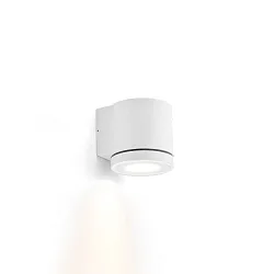 LED Outdoor Wall luminaire TUBE 1.0, IP65, 1-sided, 8W 3000K 38°, CRi >90, dimmable, white