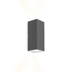 Luminaria de pared para exteriores TRAIN OUTDOOR WALL SURF 2.0 IP65, antracita regulable