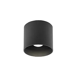 outdoor ceiling luminaire BOX OUTDOOR CEILING SURF 1.0 IP65, anthracite dimmable