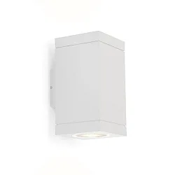 Luminaria de pared para exteriores TUBE CARRÉ WALL 2.0 LED PHASE Arriba-Abajo, dos caras IP65, blanco regulable