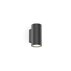 LED Outdoor Wall luminaire TRAM 2.0, IP65, 2-sided, 8W 3000K 36°, CRi >90, dimmable, black