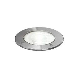 floor recessed luminaire MAP OUTDOOR FLOOR REC 1.6 IP65, stainless steel dimmable