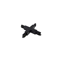 Conector en X trifásico, negro