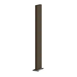 Pie de la luminaria POLE 870, color bronce