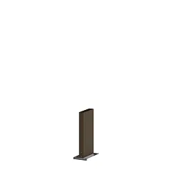 Pie de la luminaria POLE 270, color bronce