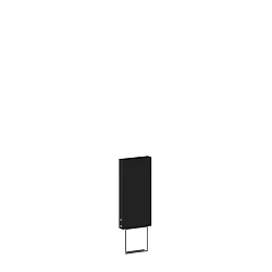 Pie de la luminaria POLE 270, negro