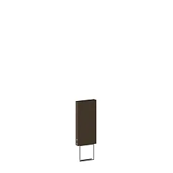 Pie de la luminaria POLE 270, color bronce