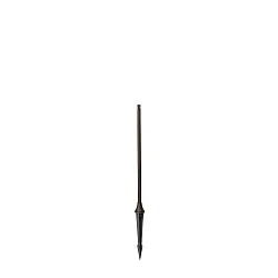 Pie de la luminaria SWAM STRAIGHT POLE 400, color bronce