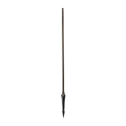 Pie de la luminaria SWAM STRAIGHT POLE 800, color bronce