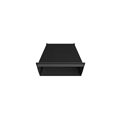 Lámpara de reflectores BOX 1.0 simple, negro