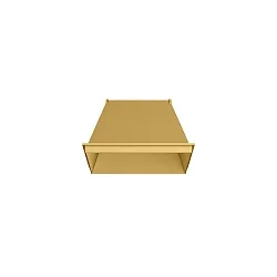 Lámpara de reflectores BOX 1.0 simple, dorado