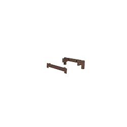 Soporte de pared HOME TAVOLO PRO, color oxidado
