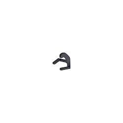 Clip de soporte PENCIL MODULO LUCE juego de 2, plomo oscuro